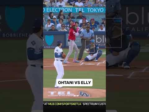 Shohei Ohtani strikes out Elly De La Cruz ⚡️ #dodgers #ohtani