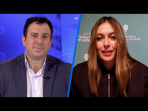 Tennis Star Maria Sharapova On Tennis Economics And Hall Of Fame Induction