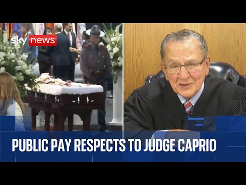 Mourners pay respects to ‘nicest judge in world’ Frank Caprio