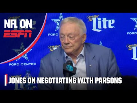 Jerry Jones details the negotiations he had with Micah Parsons in April | NFL on ESPN