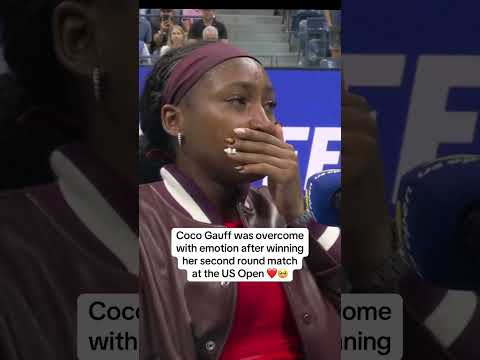 Overcome with emotion ❤️ #USOpen