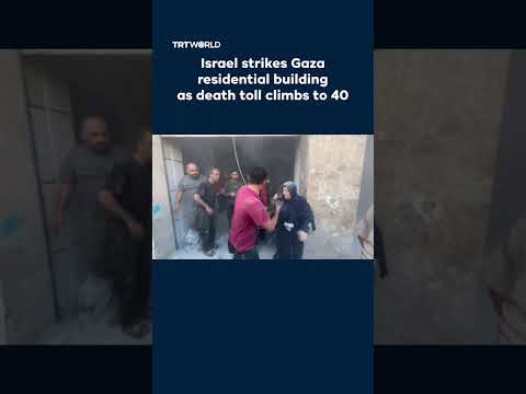 Israel strikes Gaza residential building as death toll climbs to 60