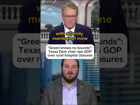 Texas Dem chair rips GOP over rural hospital closures