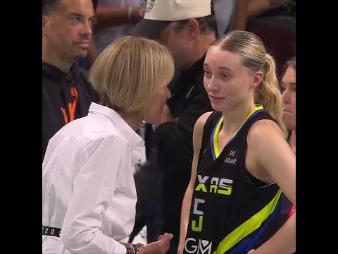 Paige Bueckers’ reaction ๐