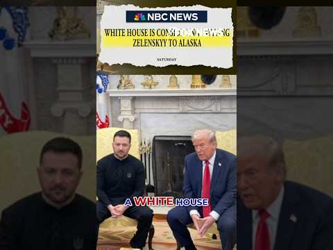 White House reportedly weighs inviting Zelenskyy to Putin summit #shorts #foxnews #news #us #fox