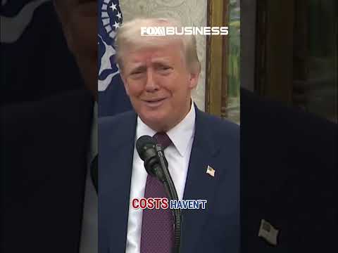 Trump takes a victory lap after tariff boom #shorts