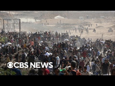 Trump administration officials visit aid sites in Gaza