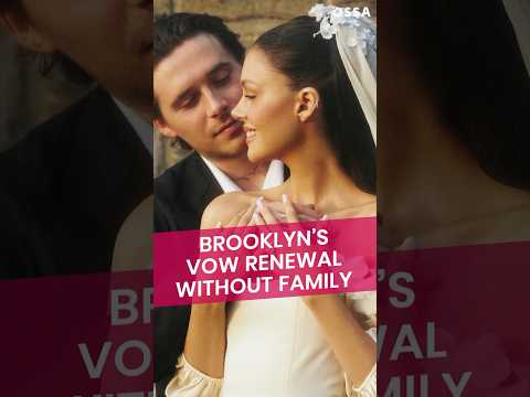 Brooklyn Beckham’s Vow Renewal Without Family |⭐ OSSA