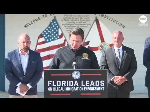 DeSantis announces 2nd immigration detention facility dubbed ‘Deportation Depot’ in Florida