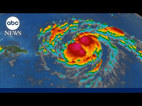 Hurricane Erin intensifies to rare Category 5 hurricane