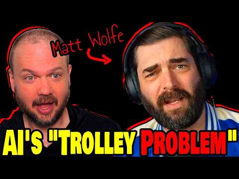 Matt Wolfe – Phasing Out Humans, AI “Sin Eaters”, Airplane Swarms and the AI “Trolley Problem”