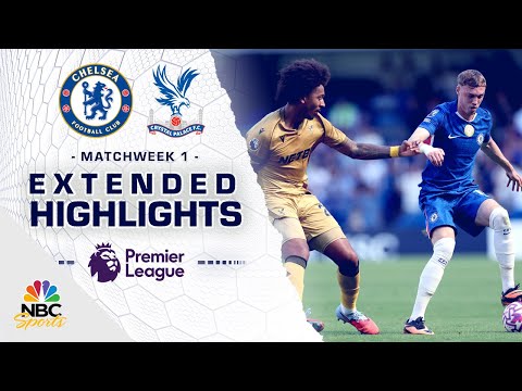 Chelsea v. Crystal Palace | PREMIER LEAGUE HIGHLIGHTS | 8/17/2025 | NBC Sports