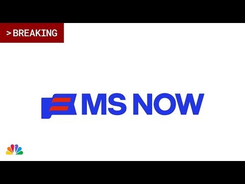 MSNBC to become MS NOW, My Source News Opinion World