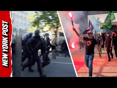 Clashes Erupt in Paris as Strikes Shake Macron’s Government