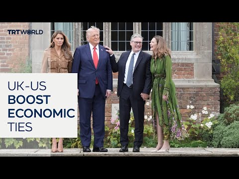 Trump and Starmer give joint press conference to end state visit