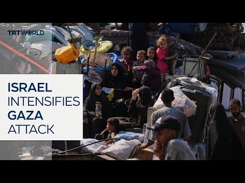 Israel intensifies attack on Gaza amid communication blackouts