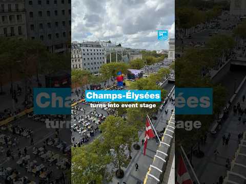 Champs-Élysées: From road to Paris open-air event venue • FRANCE 24 English