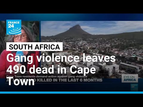 South Africa: At least 490 killed in the last six months in Cape Town • FRANCE 24 English
