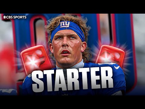 Giants to START Jaxson Dart at QB This Week | Is This The Right Move for New York?