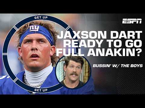 Bussin’ With The Boys compare Brian Daboll & Jaxson Dart to…Qui-Gon Jinn & Anakin? 👀 | Get Up
