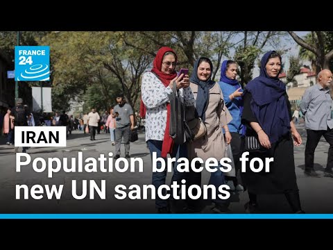 The Iranian population braces as the UN restores sanctions • FRANCE 24 English