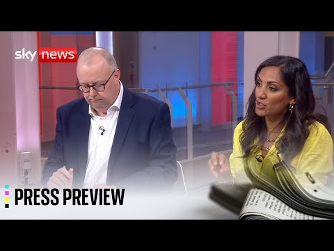 Sky News Press Preview | Duncan Barkes and Sonia Sodha | Tuesday 30 September 2025