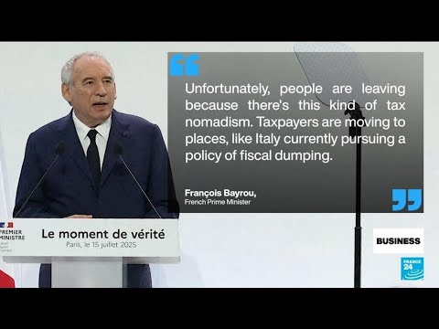 Italy hits back at French PM’s “fiscal dumping” claim • FRANCE 24 English