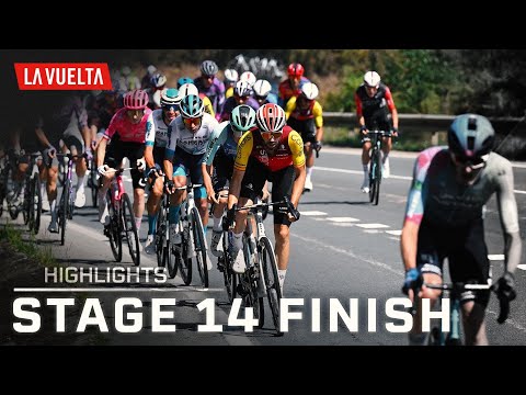 Vuelta a España 2025 Highlights: Stage 14 Finish | Cycling on NBC