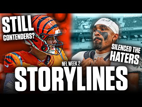 NFL Week 2 BIGGEST Storylines: Joe Burrow Needs Toe Surgery, Eagles Win Super Bowl Rematch & More