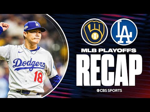 Yamamoto dominates in Dodgers win over Brewers | NLCS Game 2 Recap