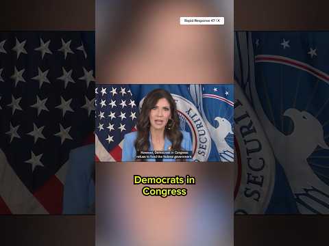 Major airports refuse to air Kristi Noem video blaming Democrats for shutdown