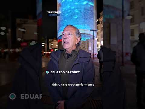 Eco-themed projections light up Galata Tower to inspire a zero-waste future