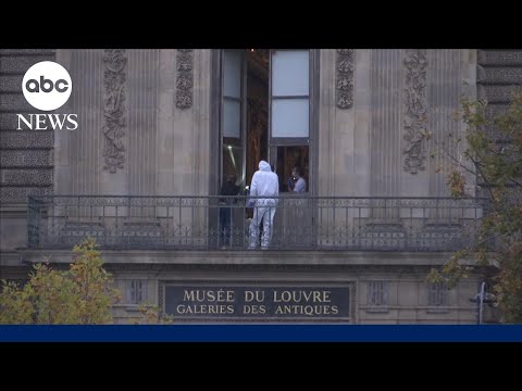 Search continues after brazen Louvre jewelry heist