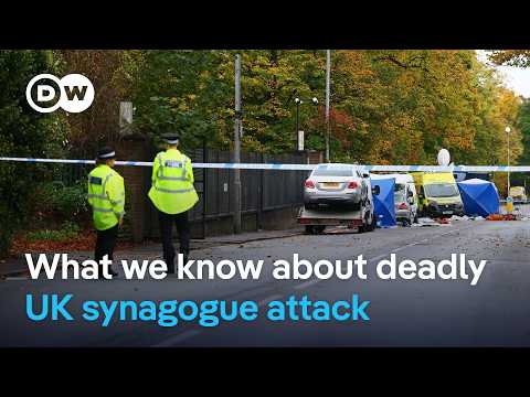 Rabbi hailed hero after blocking Manchester attacker | DW News