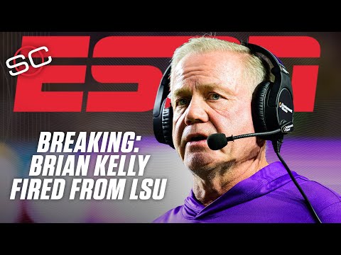 LSU fires Brian Kelly 🚨 ‘The MOST ROBUST coaching carousel in history!’ – Pete Thamel | SportsCenter