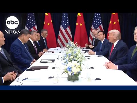Trump says some tariffs on China will be lowered after meeting with Xi