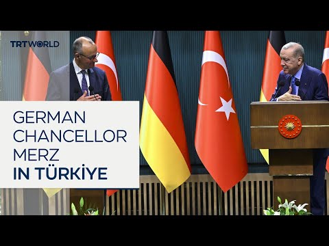 German Chancellor Merz pays first official visit to Türkiye
