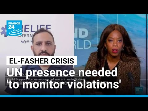 UN is needed in Sudan ‘to monitor violations’ after abuses allegedly from RSF • FRANCE 24 English
