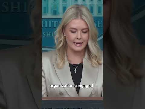 Leavitt Touts Trump-Directed STRIKES on Venezuelan Cartel Boats to ‘End the Drug Epidemic’ #shorts