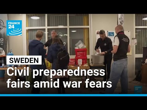 Swedes stock up as fears of war deepen • FRANCE 24 English