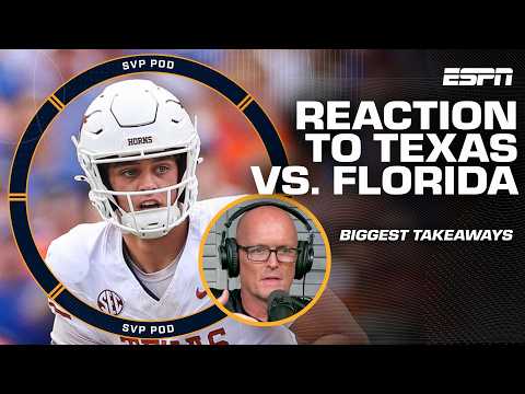 SVP’s BRUTALLY HONEST Reaction To Texas’ Loss To Florida 😳 | SVPod