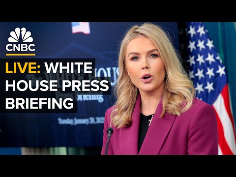 White House press secretary Karoline Leavitt holds a briefing with reporters — 10/6/2025