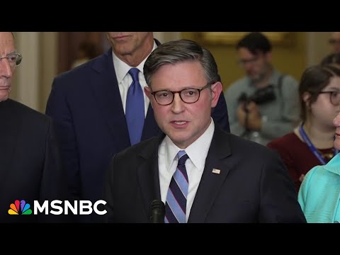 Speaker Johnson pressed on not swearing in Democrat