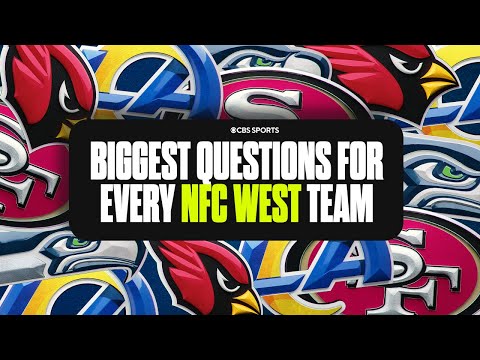 Biggest Questions for EVERY NFC West team RIGHT NOW: 49ers, Seahawks, Rams, and Cardinals