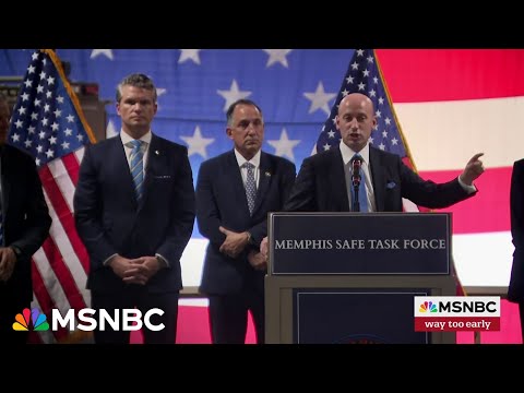 Stephen Miller tells law enforcement they are ‘unleashed’ in Memphis