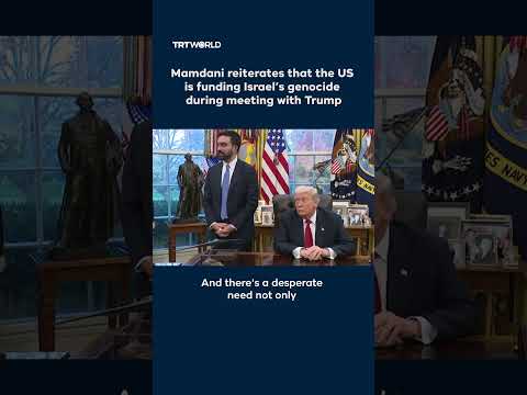 Mamdani reiterates that the US is funding Israel’s genocide