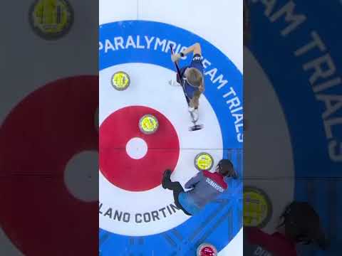 Stone-Cold Throw To Ice The Game❄️🥌😱