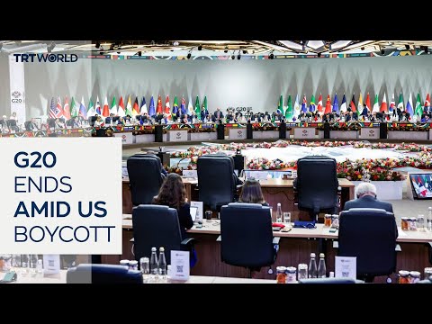 G20 summit ends amid diplomatic tensions with US