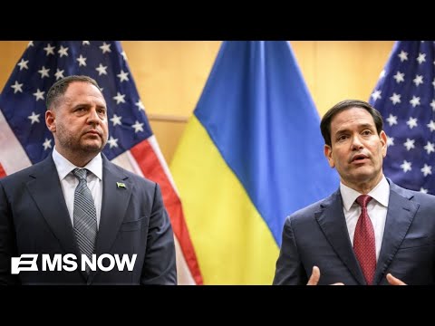 U.S. and Ukraine signal peace plan progress