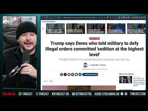 Trump DOUBLES DOWN On Sedition Call, Democrat ADMITS Trump DID NOT Issue Illegal Orders | Tim Pool